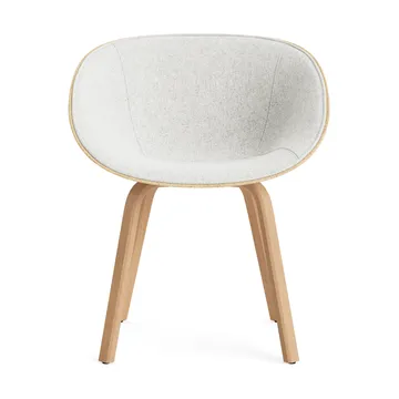 Mat Armchair karmstol  fremsidepolstring - Hallingdal 110-hemp-beech - Normann Copenhagen