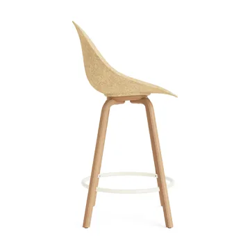 Mat Bar Chair barstol 65 cm - Hemp-beech-cream steel - Normann Copenhagen