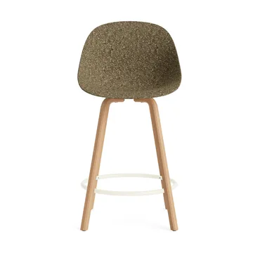 Mat Bar Chair barstol 65 cm - Seaweed-beech-cream steel - Normann Copenhagen