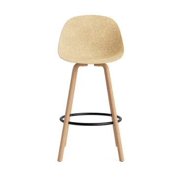 Mat Bar Chair barstol 75 cm - Hemp-beech-black steel - Normann Copenhagen