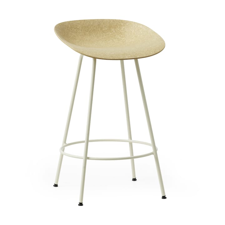 Mat Barstool barstol 65 cm - Hemp-cream steel - Normann Copenhagen