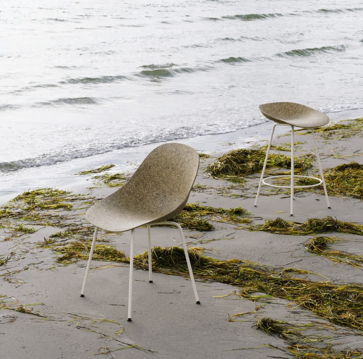 Mat Barstool barstol 65 cm, Seaweed-cream steel Normann Copenhagen