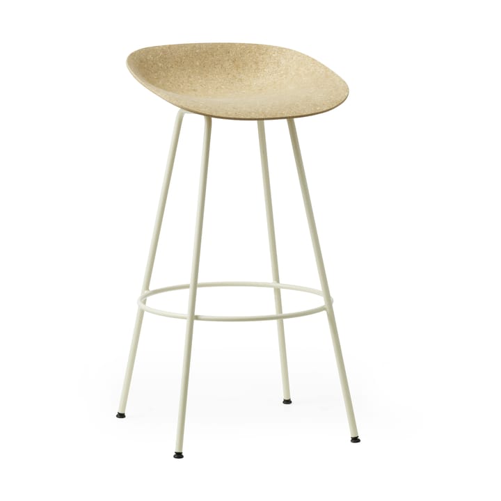 Mat Barstool barstol 75 cm, Hemp-cream steel Normann Copenhagen