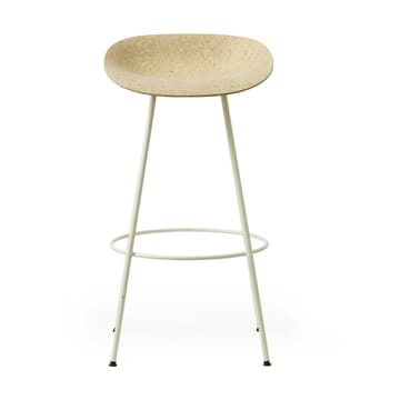 Mat Barstool barstol 75 cm - Hemp-cream steel - Normann Copenhagen