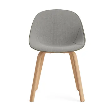 Mat Chair stol  fremsidepolstring - Remix 133-seaweed-beech - Normann Copenhagen