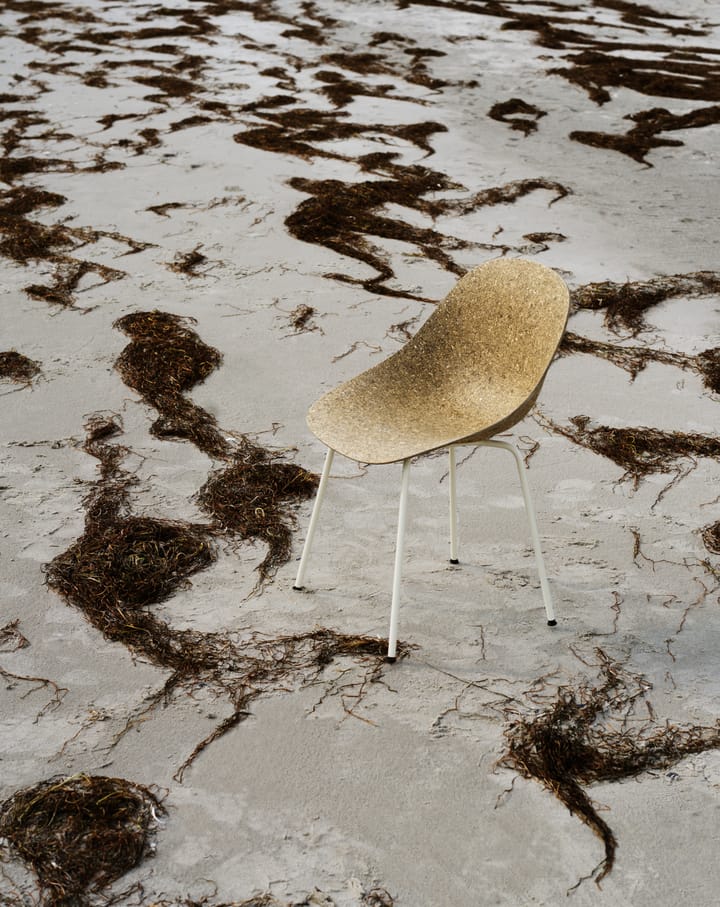 Mat Chair stol, Seaweed-cream steel Normann Copenhagen