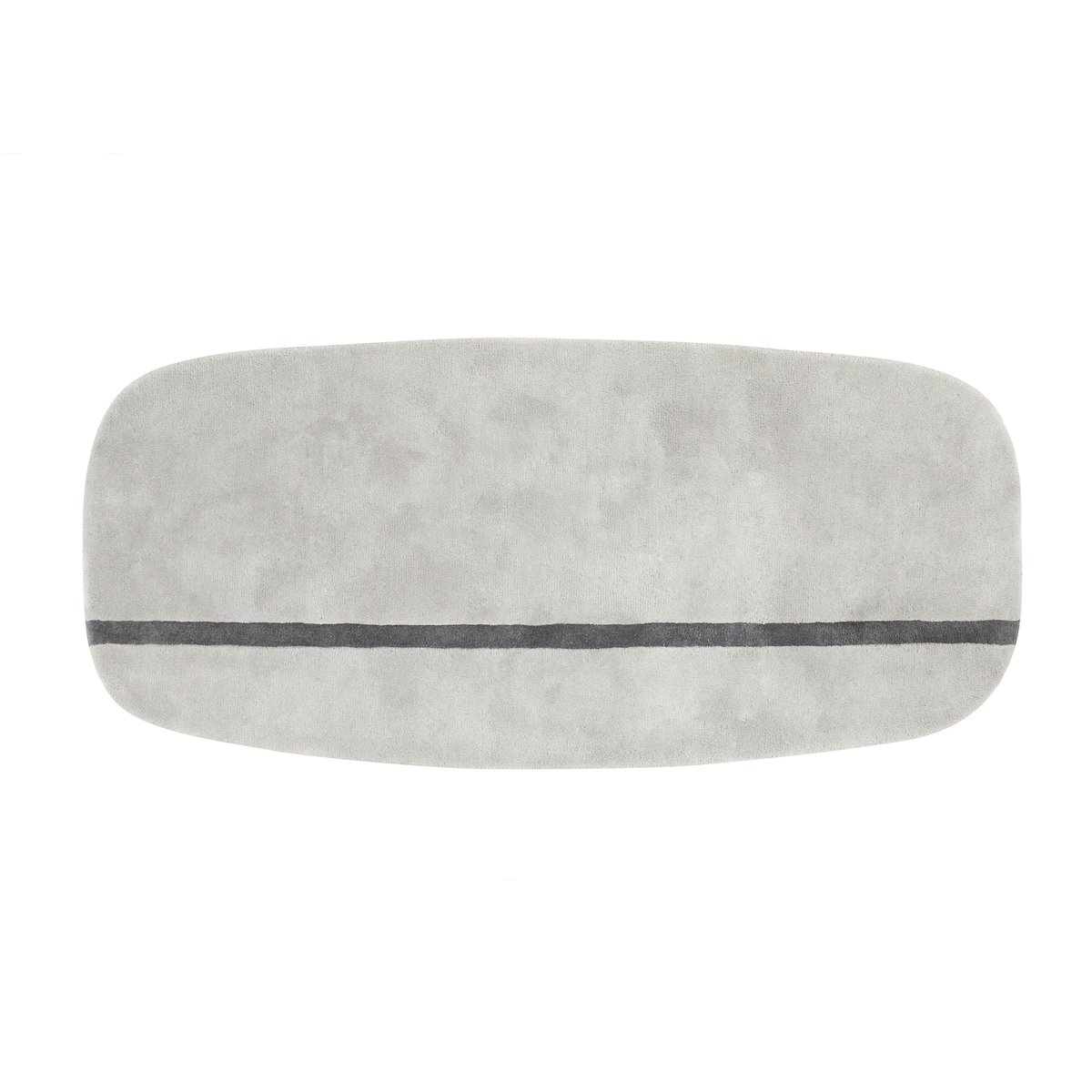Normann Copenhagen Oona gulvteppe 90x200 cm grå