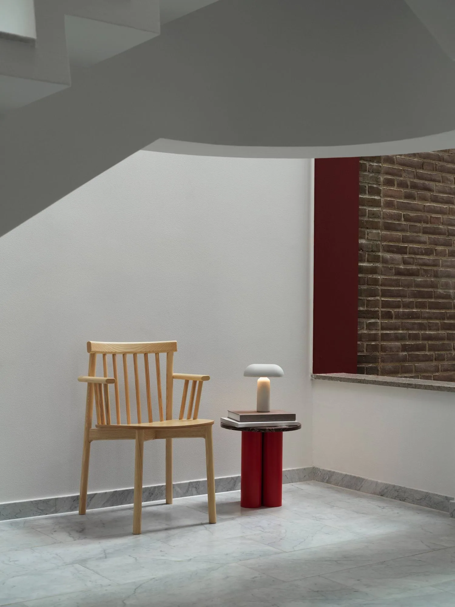 Porta Bordlampe, Hvit Normann Copenhagen