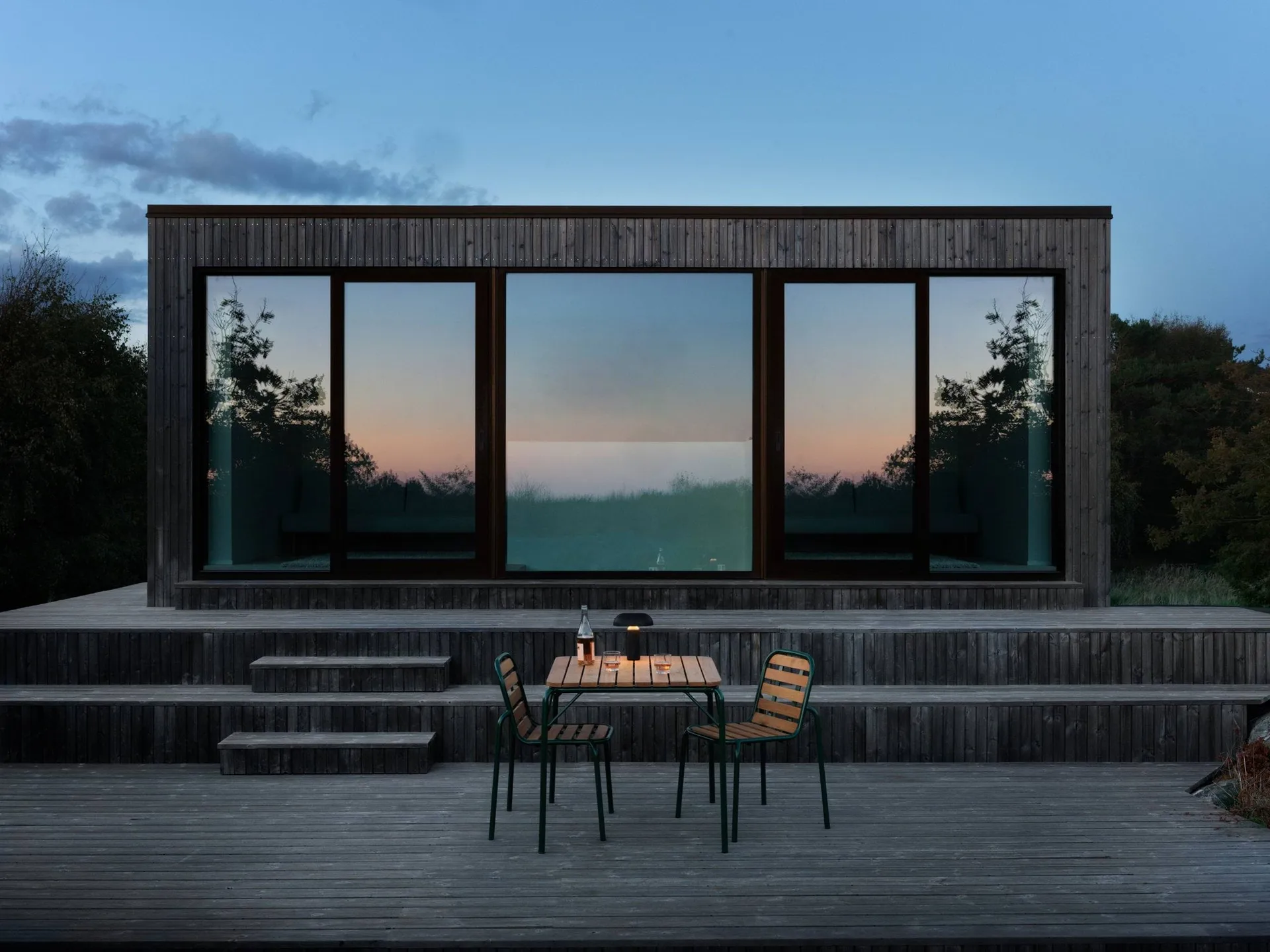 Porta Bordlampe, Sort Normann Copenhagen