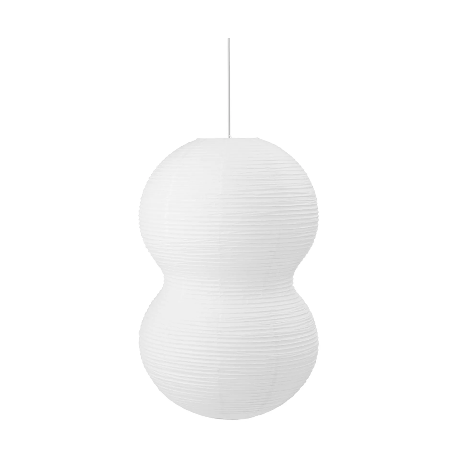 Puff Twist lampe 50 x 90 cm, Hvit Normann Copenhagen
