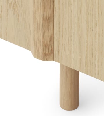 Rib sideboard 45 x 159 cm - Oak - Normann Copenhagen