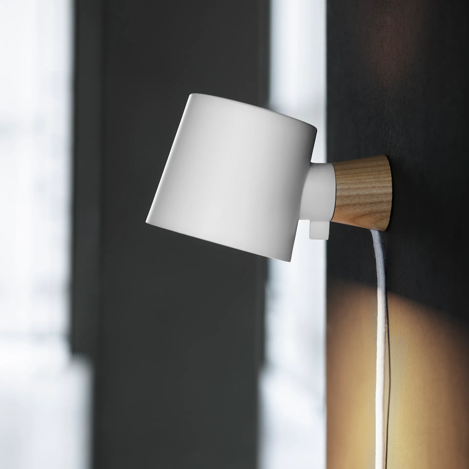 Rise vegglampe, hvit Normann Copenhagen