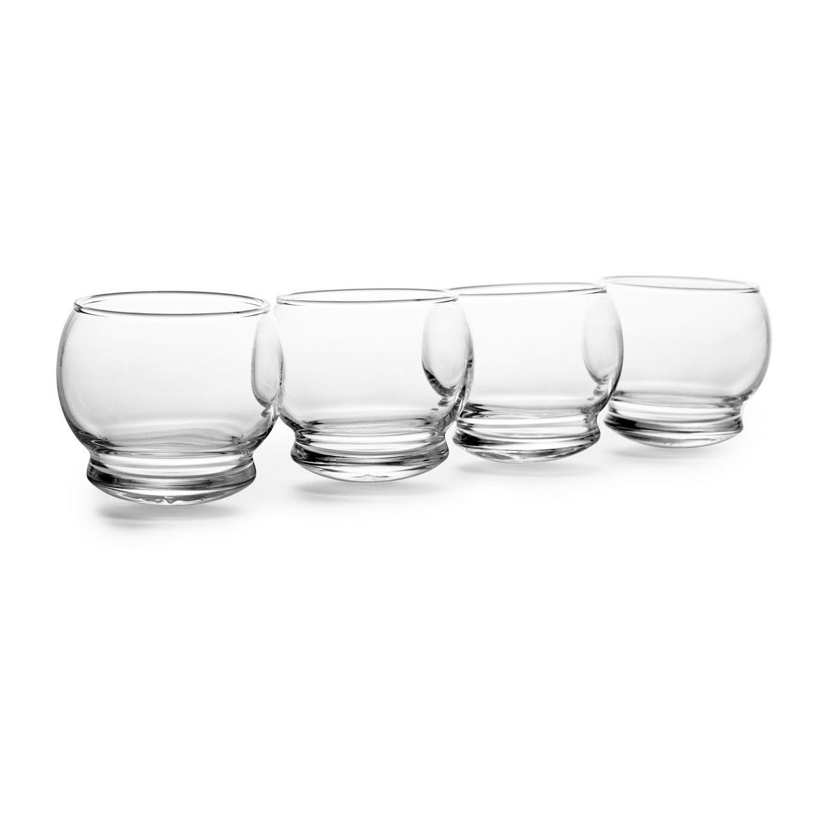 Normann Copenhagen Rocking glass 4 stk 25 cl