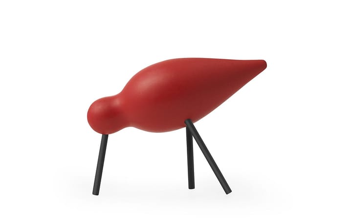 Shorebird medium 15 cm - Rød - Normann Copenhagen