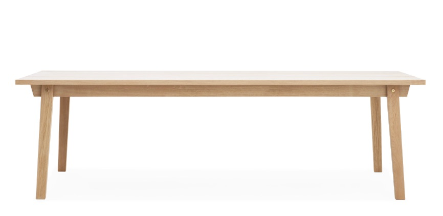 Normann Copenhagen Slice bord 90x250 cm Eik