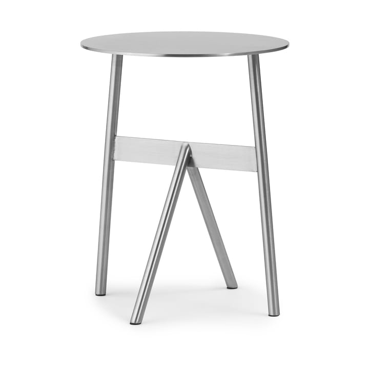 Stock Table sidebord Ø 37 cm H: 46 cm - Stainless Steel - Normann Copenhagen