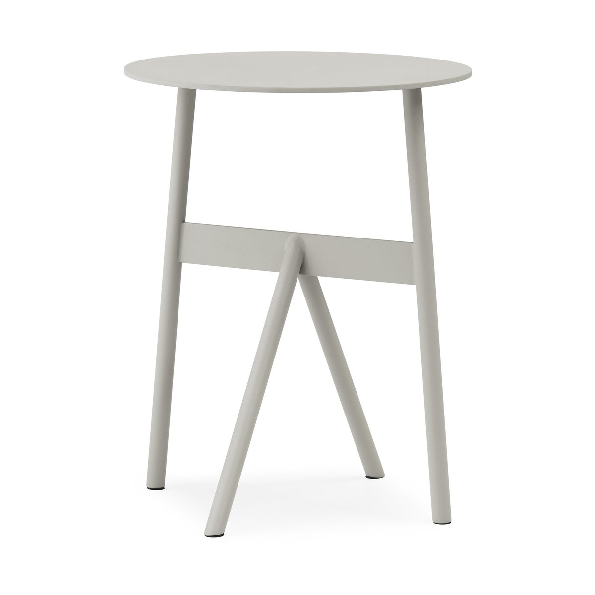 Normann Copenhagen Stock Table sidebord Ø 37 cm H: 46 cm Warm Grey