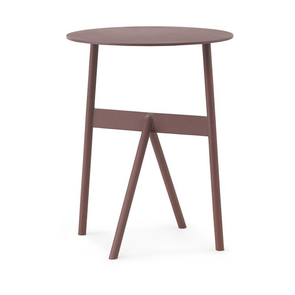 Normann Copenhagen Stock Table sidebord Ø 37 cm H: 46 cm Wine