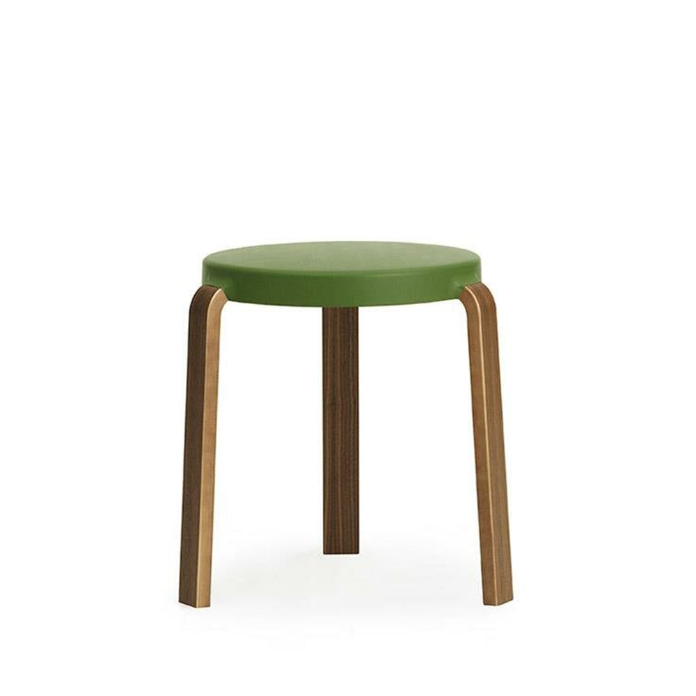 Normann Copenhagen Tap krakk olive, valnøttben