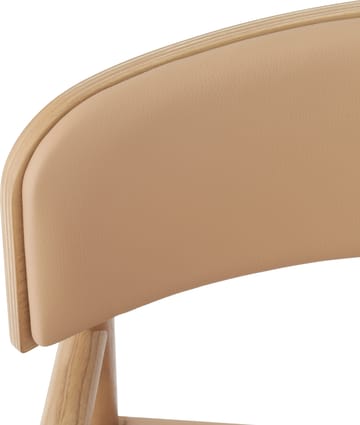 Timb karmstol med pute - Tan/Ultra Leather – Camel - Normann Copenhagen
