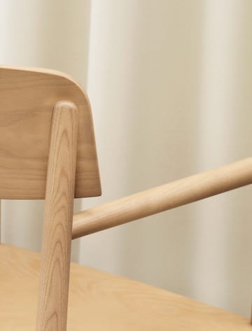 Timb karmstol med pute - Tan/Ultra Leather – Camel - Normann Copenhagen