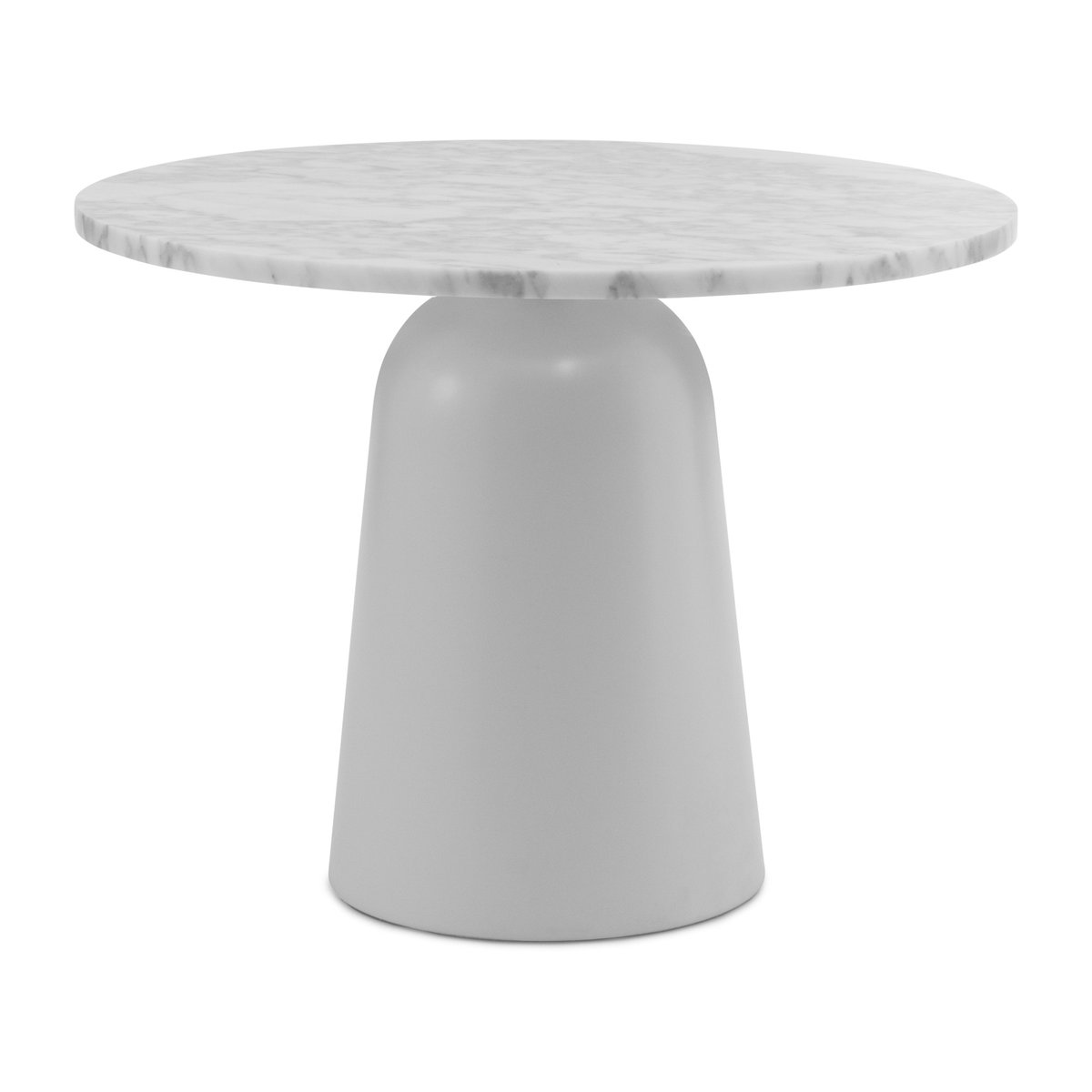 Normann Copenhagen Turn justerbart bord Ø55 cm Hvit marmor