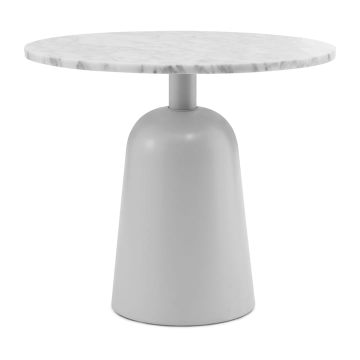 Turn justerbart bord Ø55 cm, Hvit marmor Normann Copenhagen