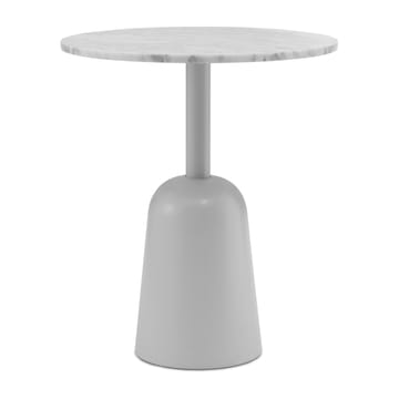 Turn justerbart bord Ø55 cm - Hvit marmor - Normann Copenhagen