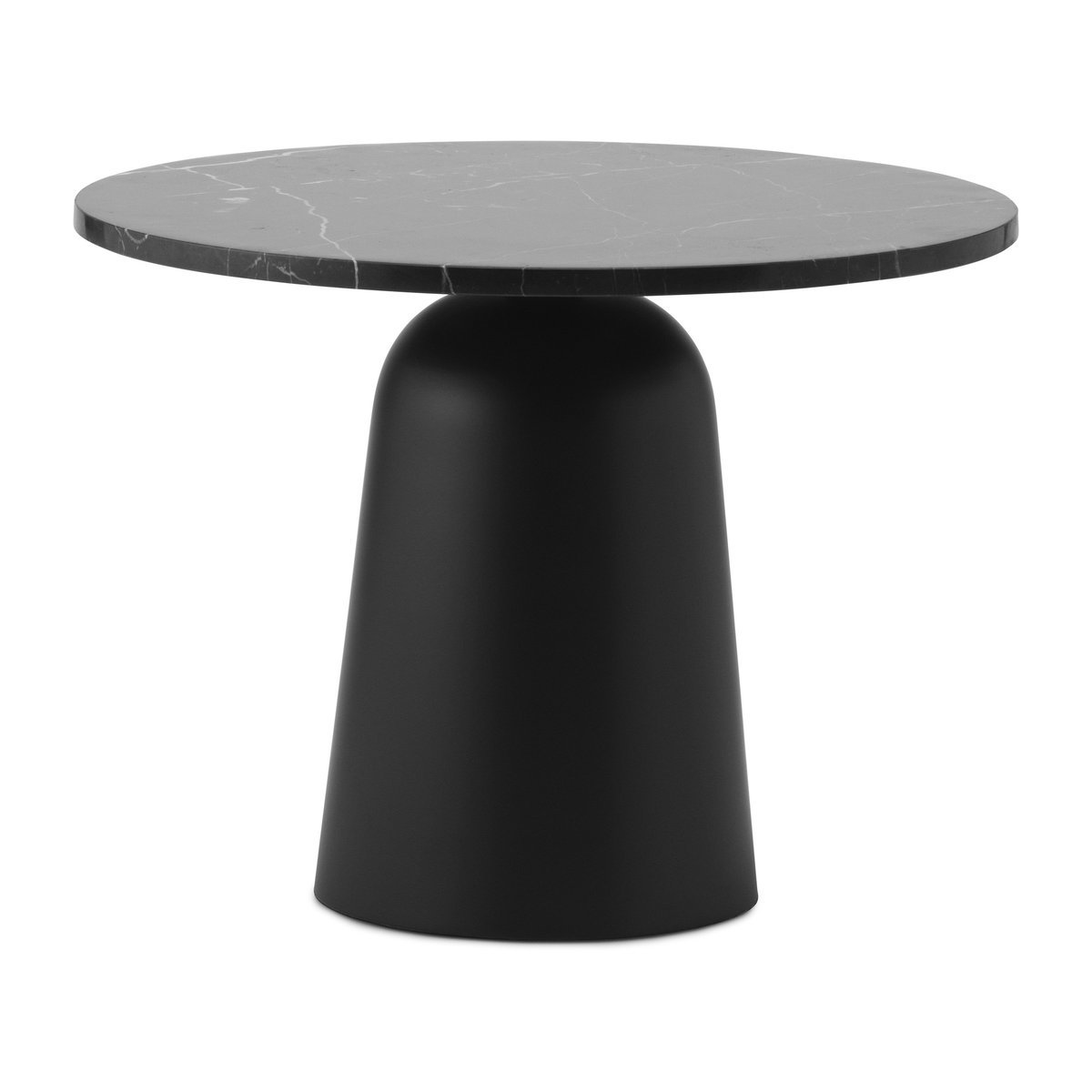 Normann Copenhagen Turn justerbart bord Ø55 cm Sort marmor
