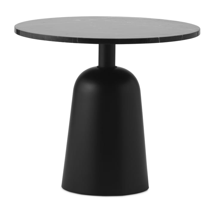 Turn justerbart bord Ø55 cm, Sort marmor Normann Copenhagen