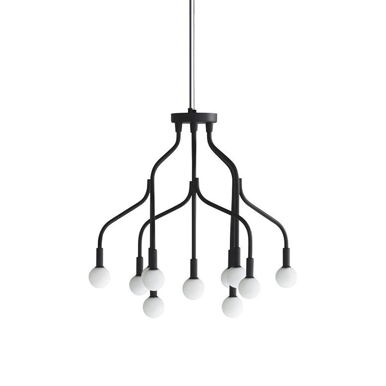 Vekst Taklampe Small Svart
