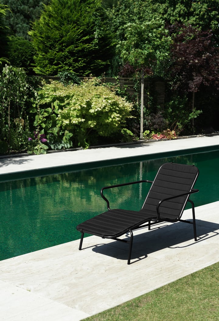 Vig pute til solstol, Black Normann Copenhagen