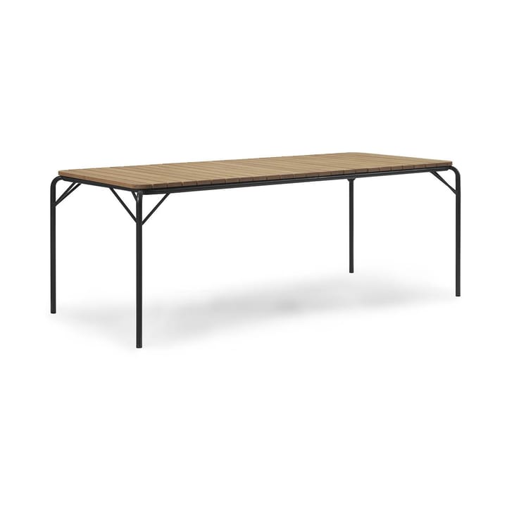 Vig Table Robinia spisebord 90x200 cm - Black - Normann Copenhagen