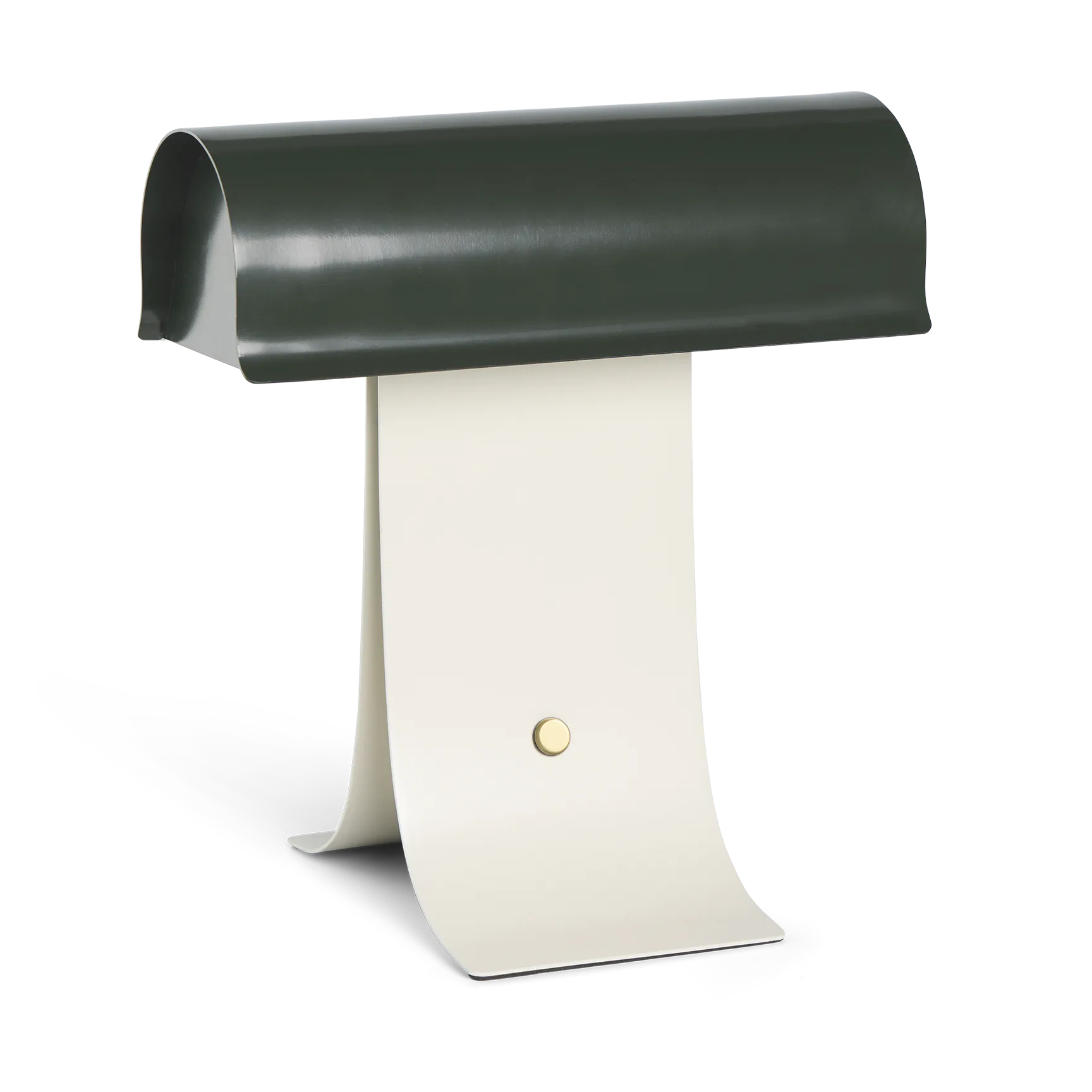 Archive bordlampe 25 cm, Dark green light grey Northern