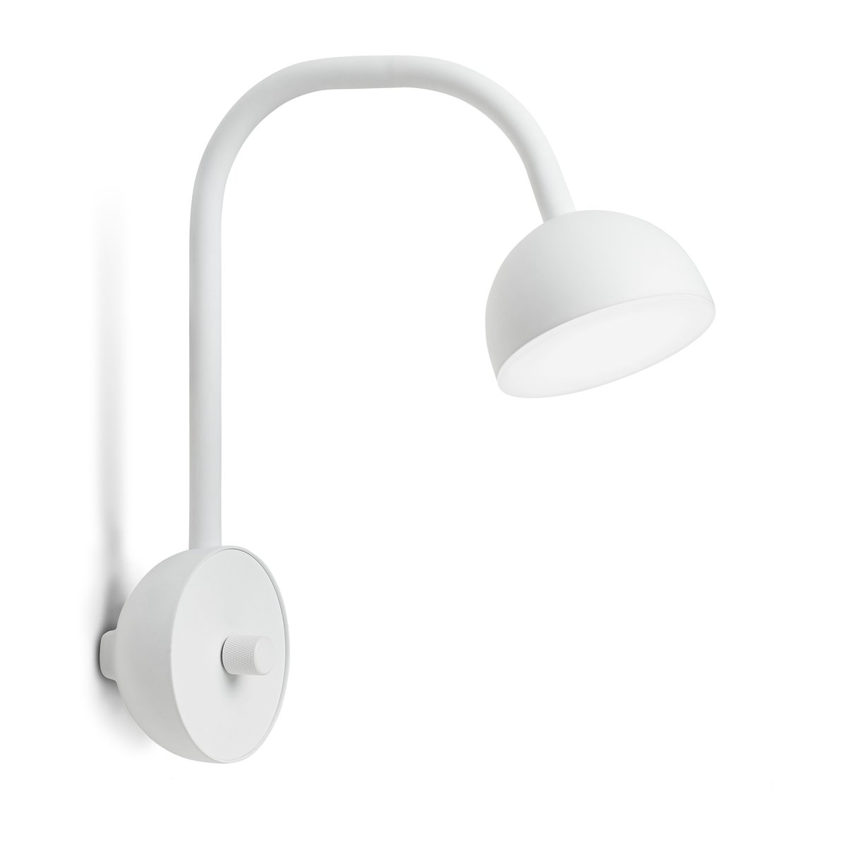 Blush vegglampe Hvit matt