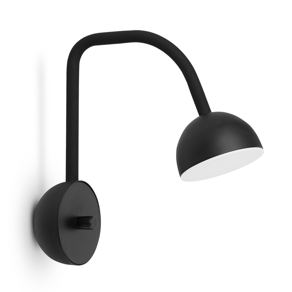 Northern Blush vegglampe svart