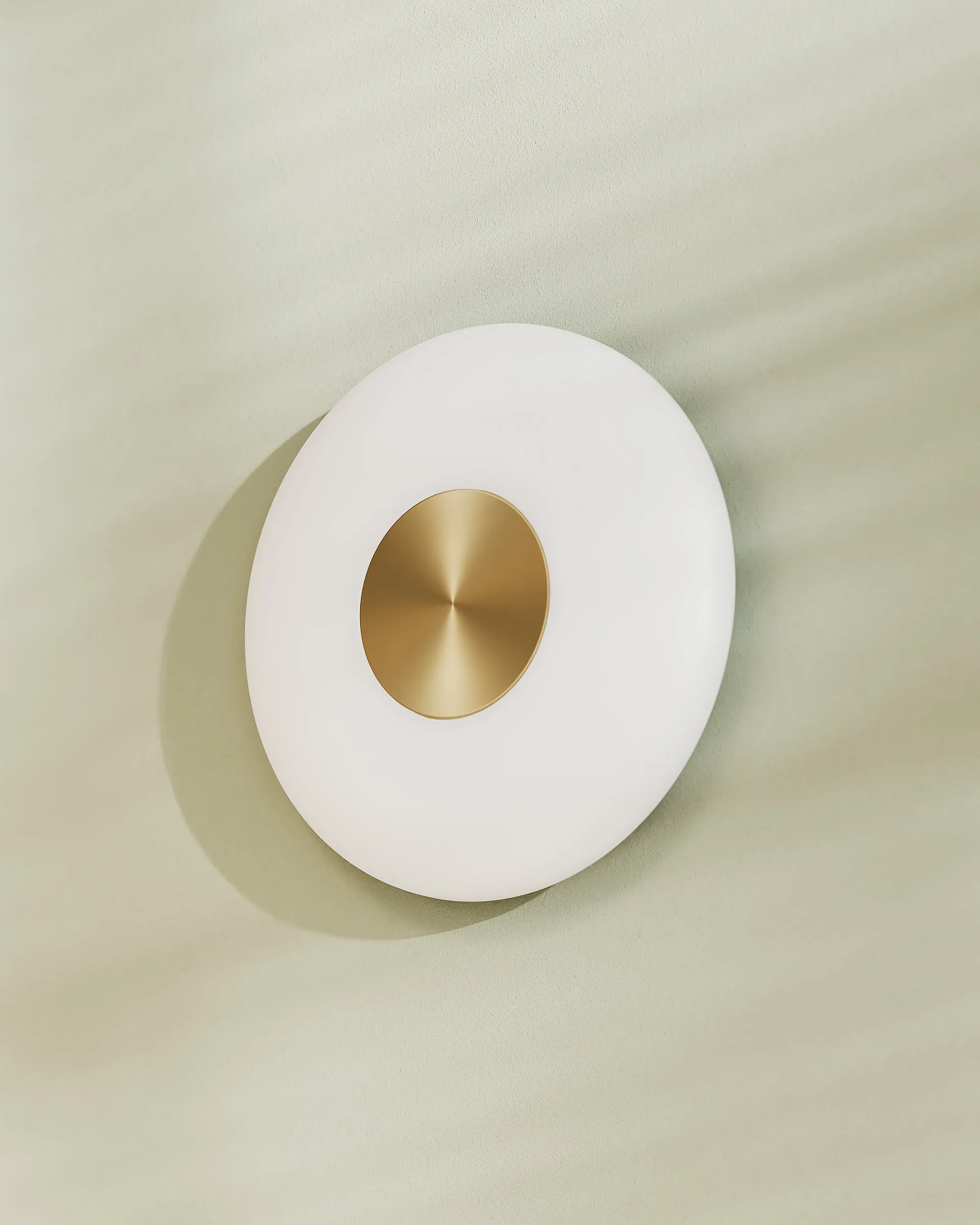 Glint vegglampe Ø25 cm, Opalglass hvit Northern