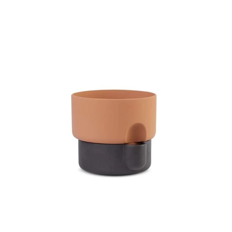 Northern - Oasis Flowerpot Small Dark Brown