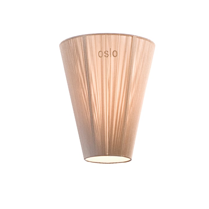 Oslo Wood gulvlampe skjerm - Beige - Northern