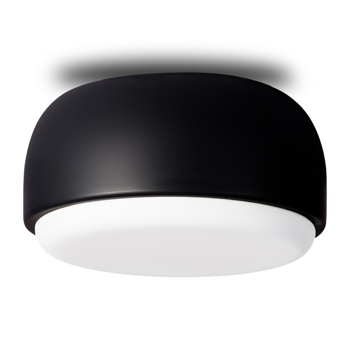 Over Me plafond Ø 20 cm Matt svart