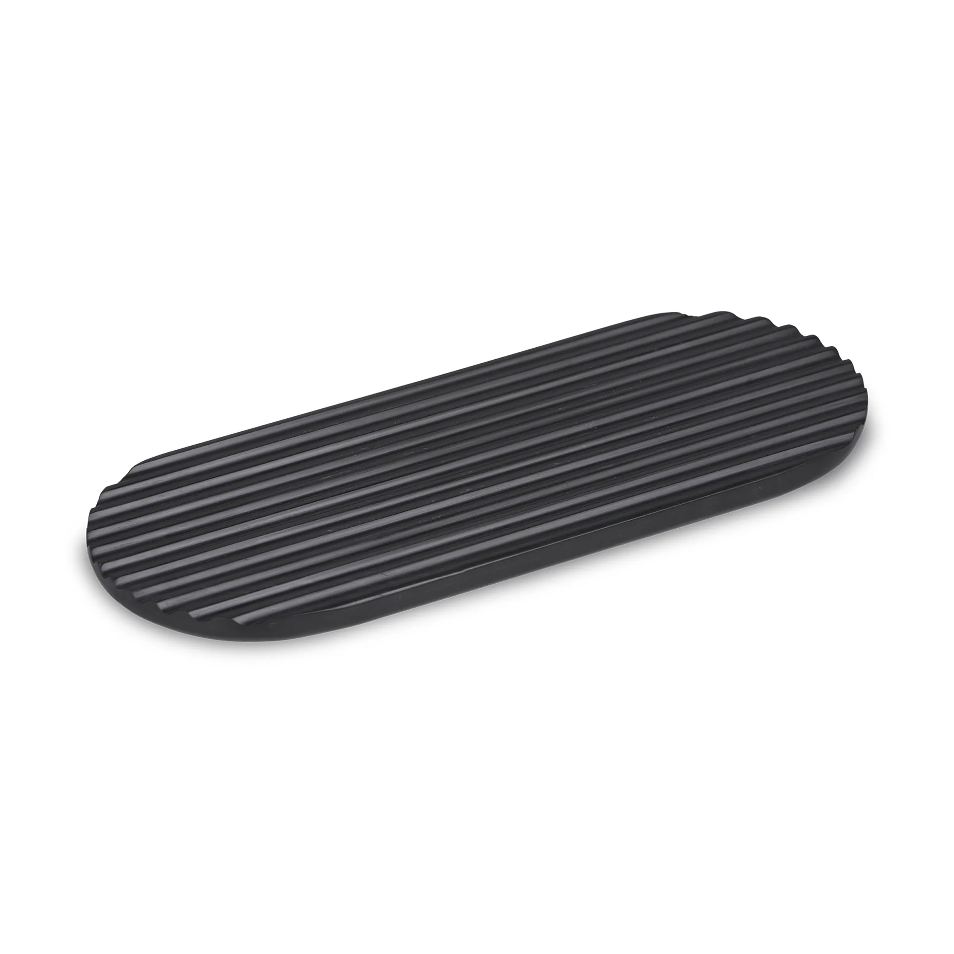 Podium brett 40 cm, Black basalt stone Northern