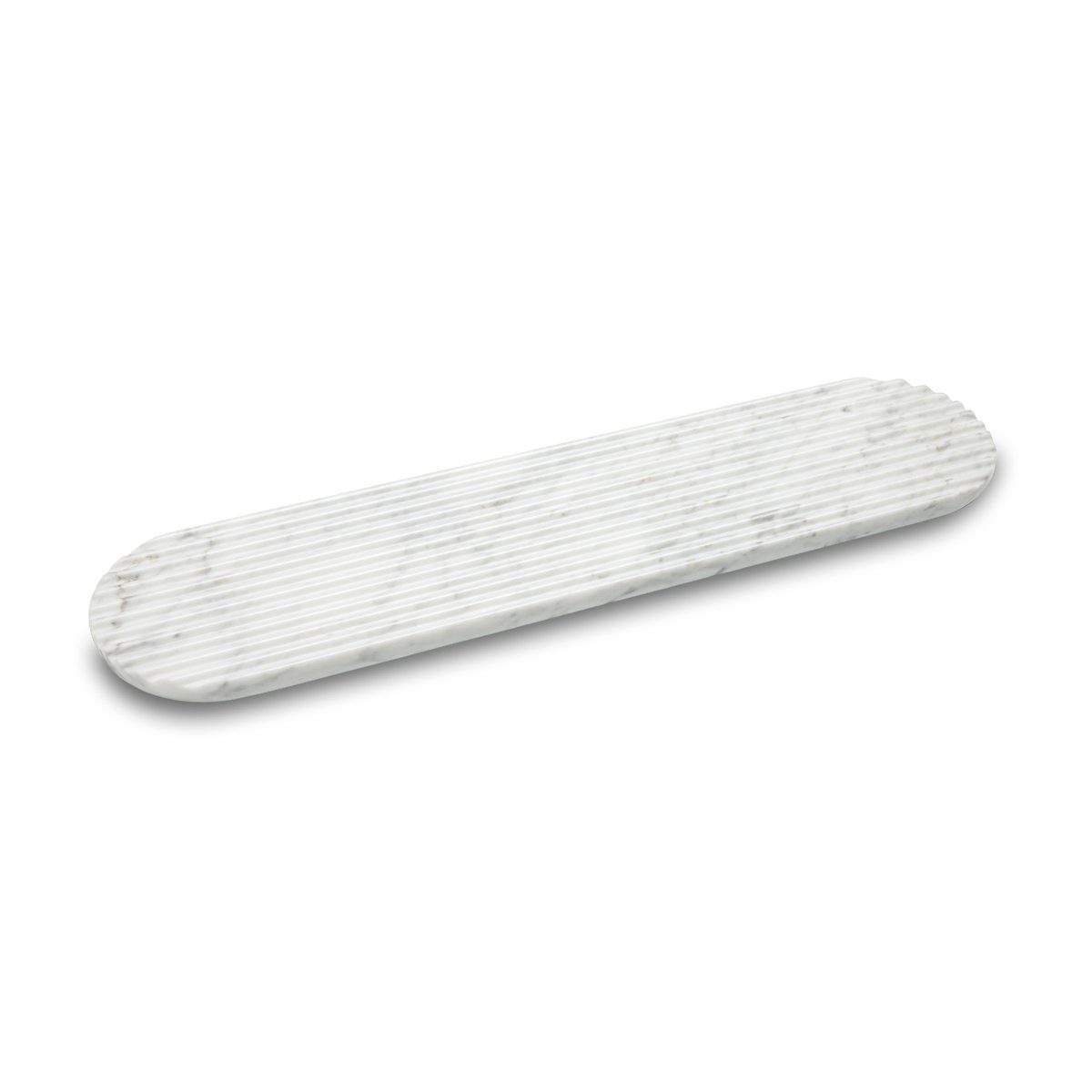 Northern Podium brett 65 cm Mixed white marble