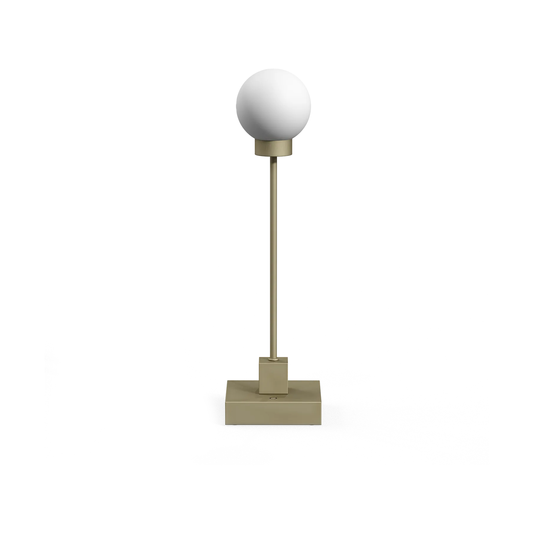 Snowball portabel bordlampe 33 cm, Grey beige Northern