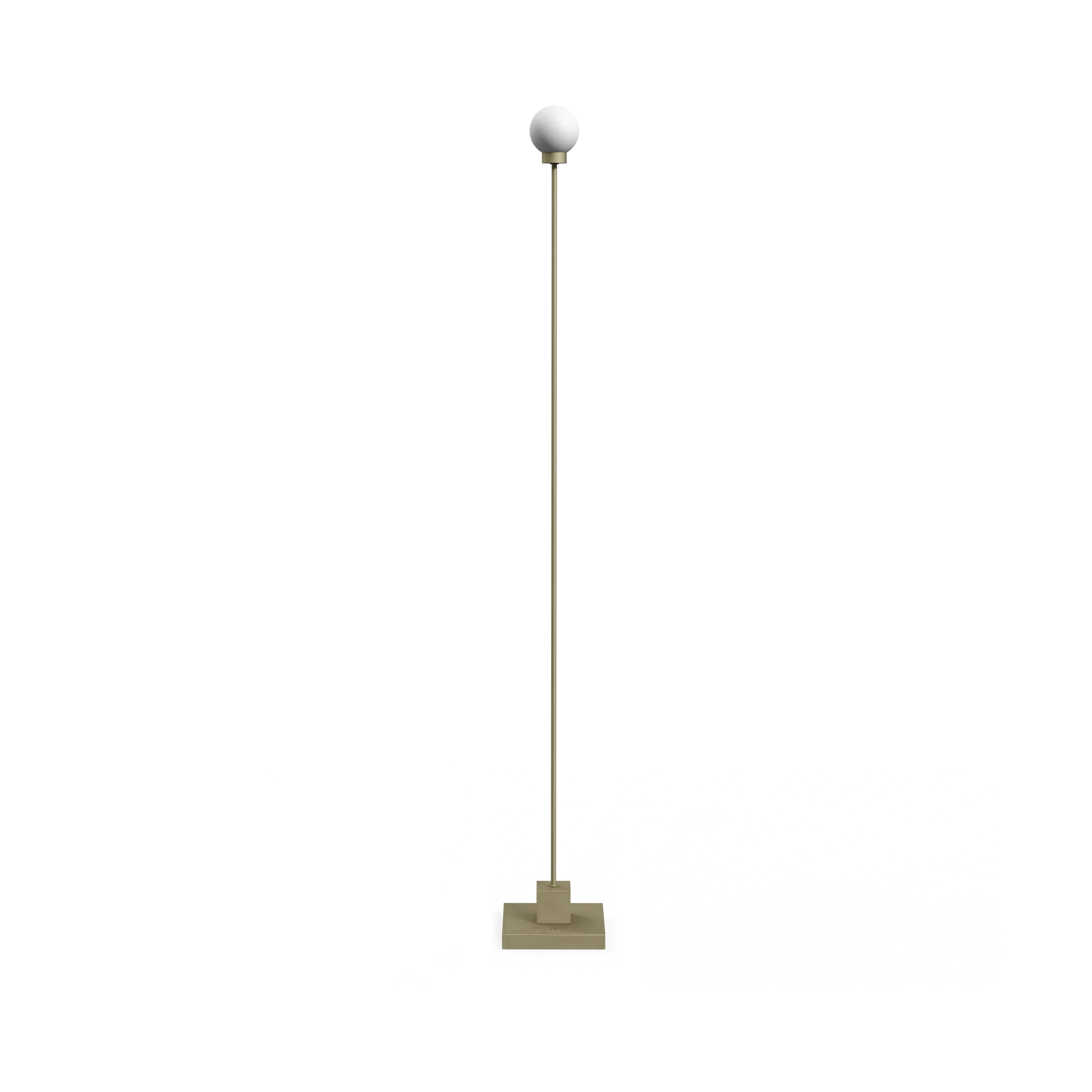 Snowball portabel gulvlampe 122 cm, Grey beige Northern