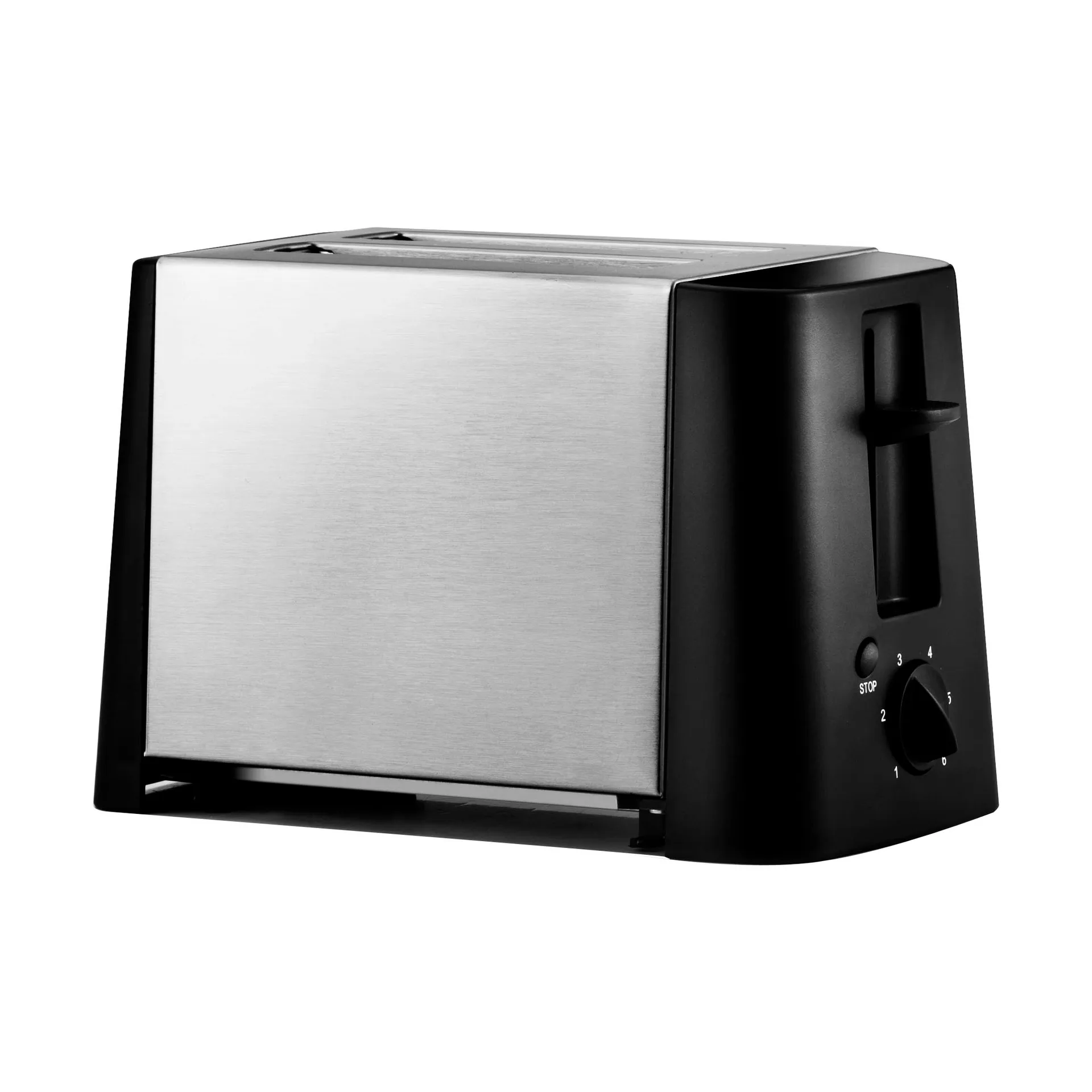 Design Inox 2232 brødrister 2 skiver, Rustfritt stål OBH Nordica