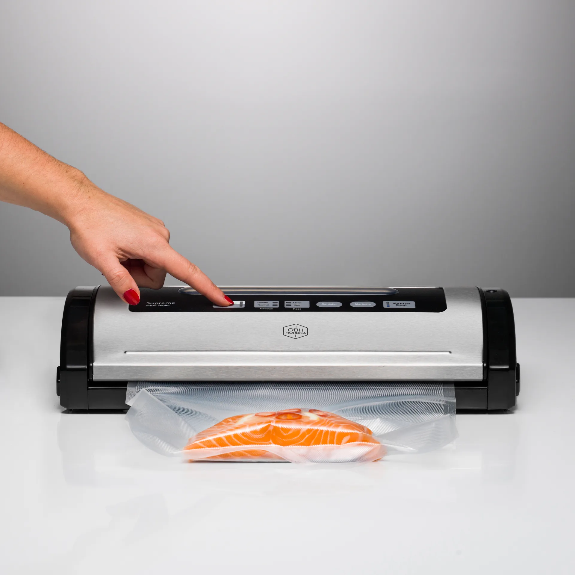 Supreme 7949 vakuumforpakker, Rustfritt stål OBH Nordica