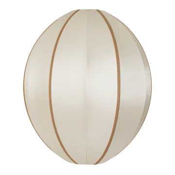 Indochina Classic Oval L lampeskjerm - Offwhite-amber - Oi Soi Oi