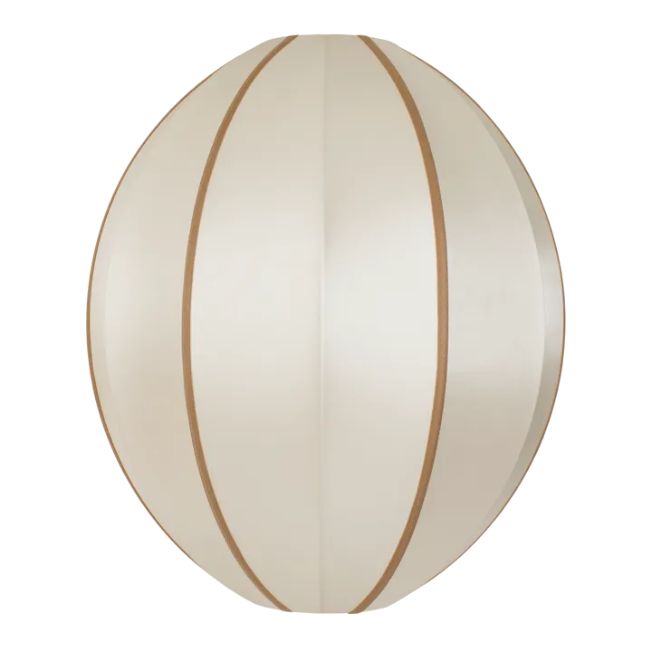 Indochina Classic Oval L lampeskjerm - Offwhite-amber - Oi Soi Oi