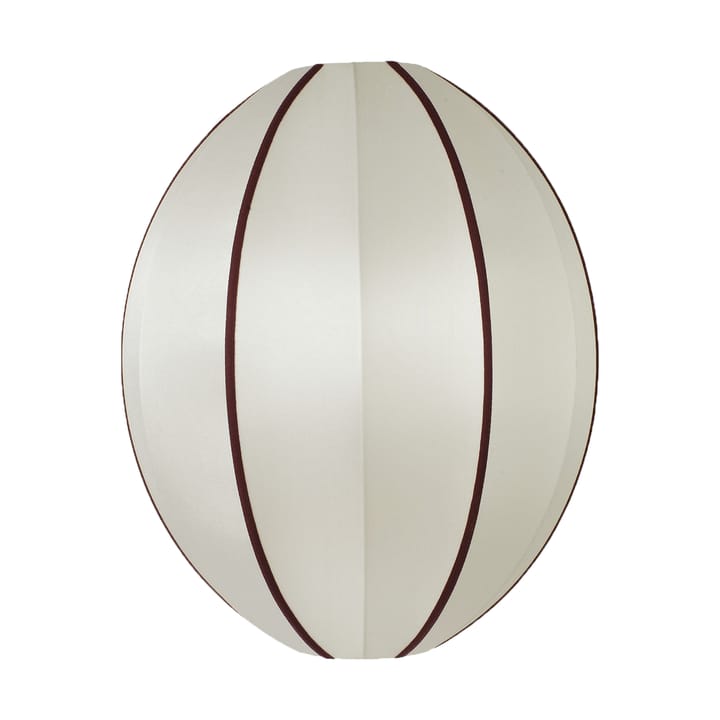 Indochina Classic Oval L lampeskjerm - Offwhite-bordeaux - Oi Soi Oi