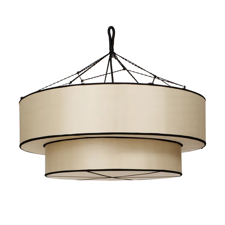 Indochina Classic Tophat lampeskjerm - Kit-black - Oi Soi Oi